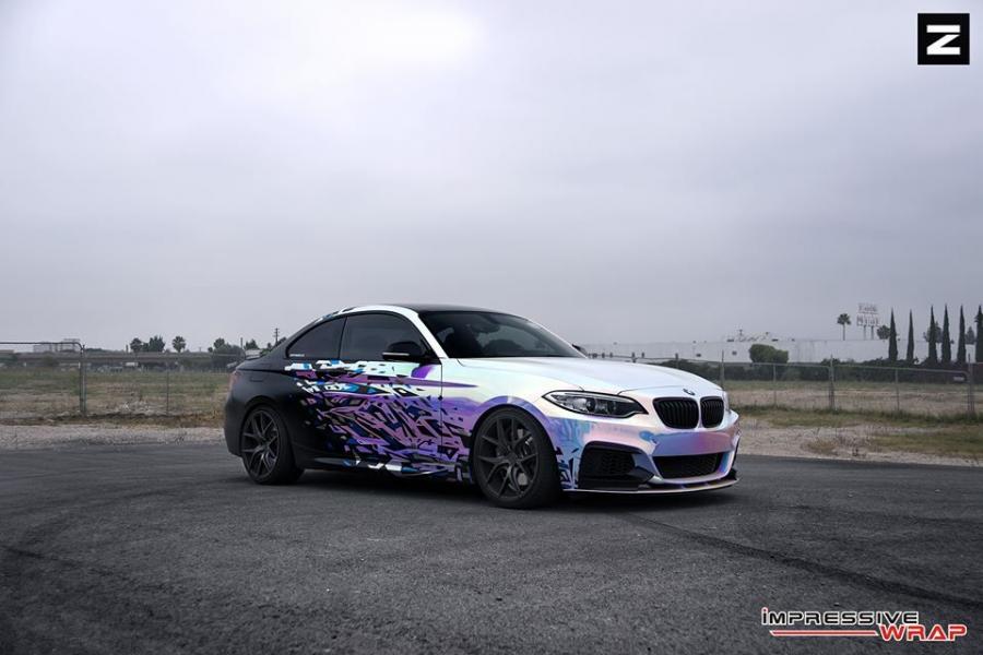  BMW M235i by Impressive Wrap 2016 года  (фото 12 из 15)